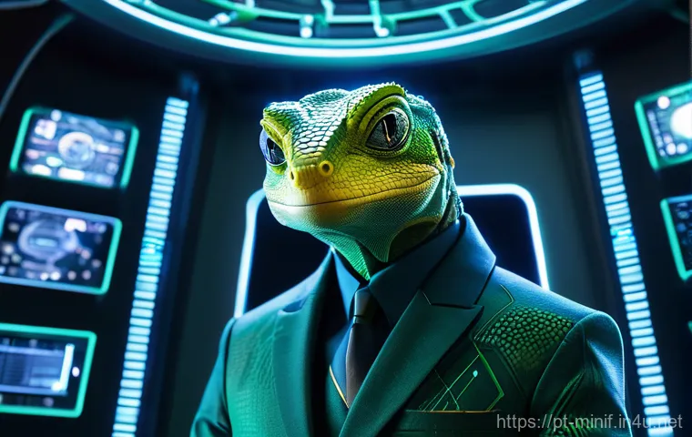 미니특공대 볼트와 적대 캐릭터 비교 - **Prompt: Pascal, the Cunning Lizard Villain**
A highly detailed, full-body portrait of Pascal, ...